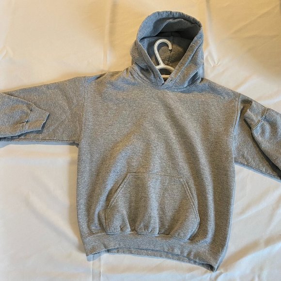Gildan Grey Hoodie Medium - Picture 1 of 6